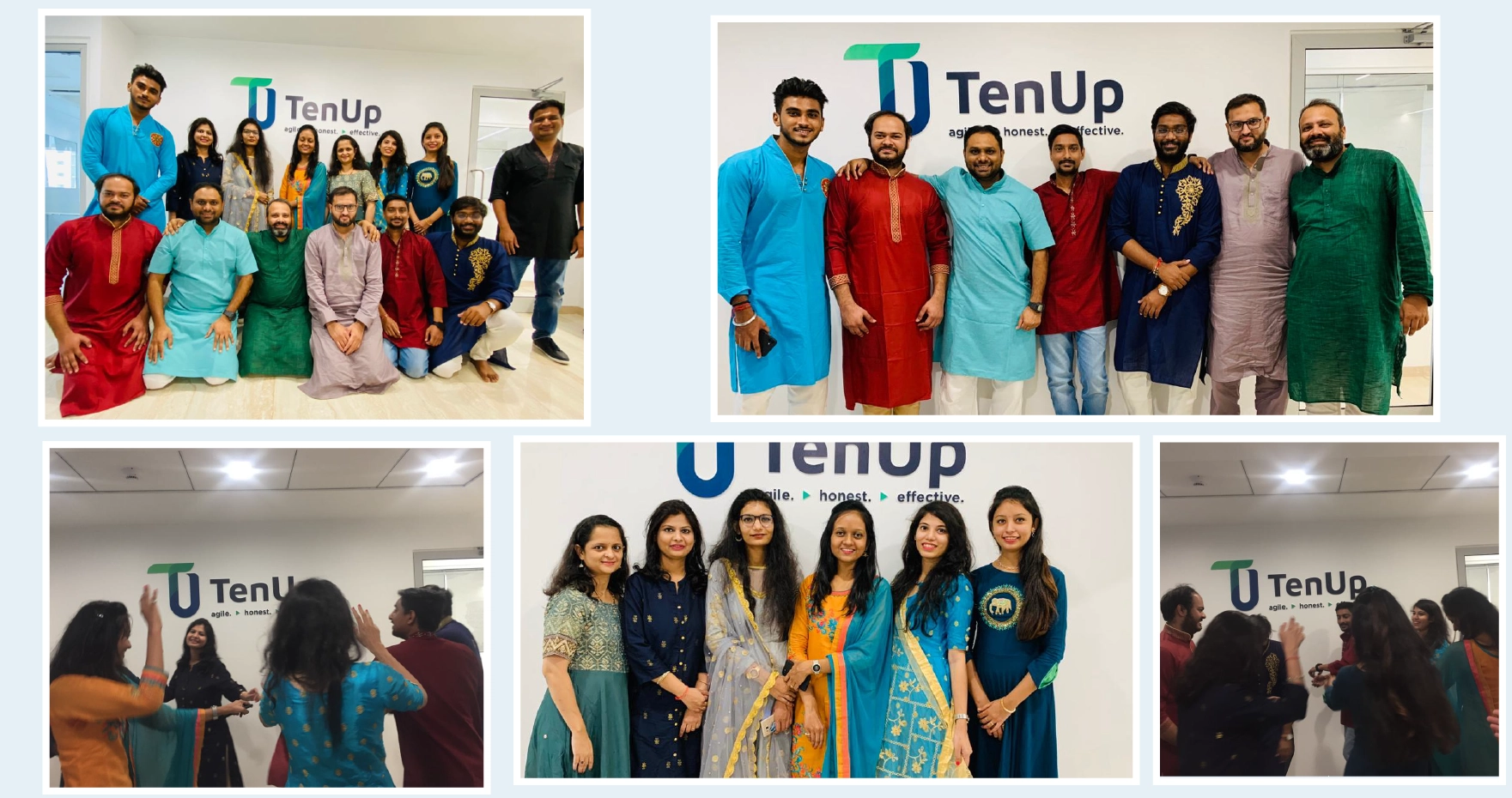 Celebrating Navaratri at TenUp in 2020